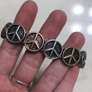 Silver/Gold/Copper Bracelet